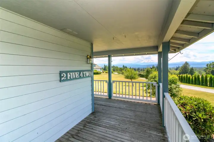 Wrap-around front porch.