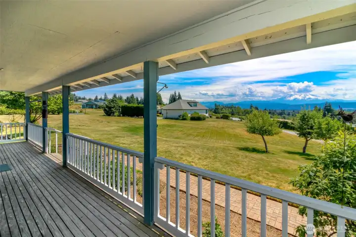 Wrap-around front porch.