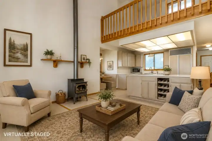 Family Room- Photo digitally enhanced