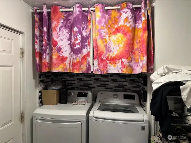 laundry area