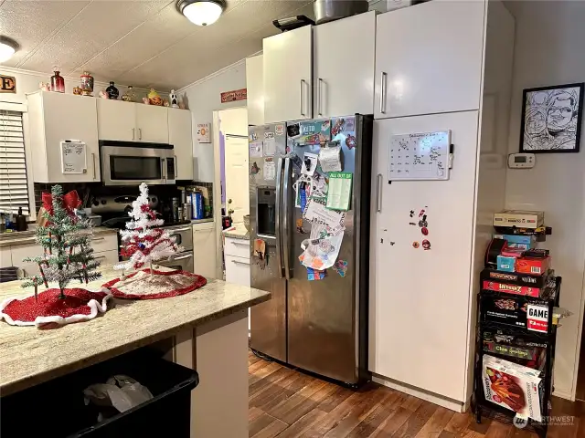 SS refrigerator and storage