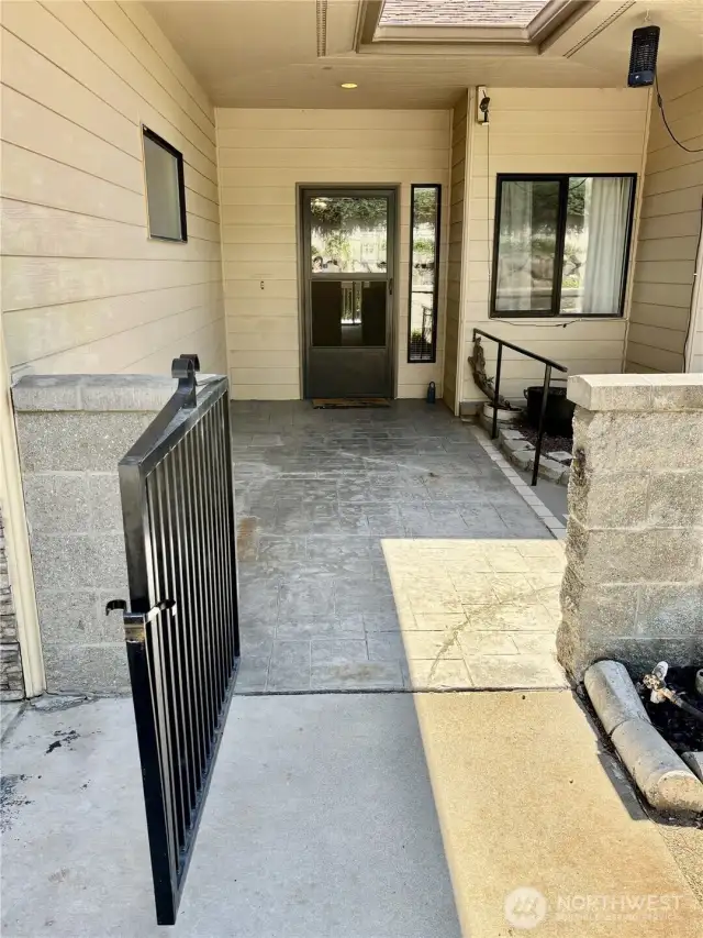 Gated entry