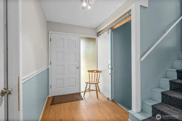 Entry to residential units