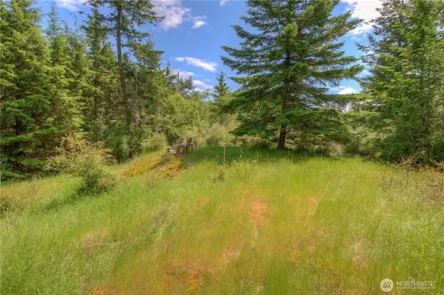 This bright, sun-filled lot has an an approved building permit through San Juan County. Power, water, septic all paid for and tied in. Fiber ready to be pulled.