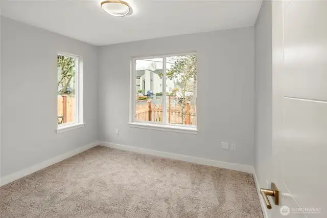 Bedroom on ground level