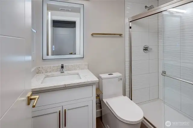 En-suite bath connected to ground floor bedroom