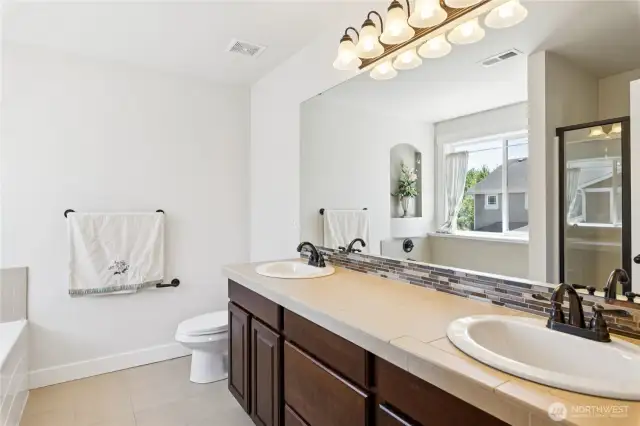 Master bathroom