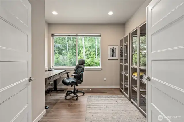 Office/Den up front with double doors