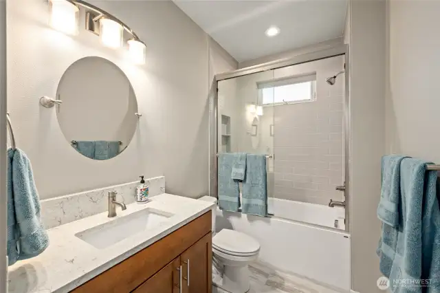 Secondary bathroom