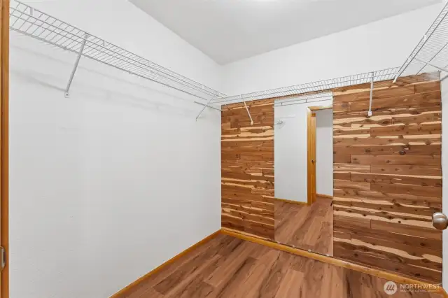 bedroom 2 walk in closet.