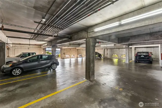Gated, Secure common garage