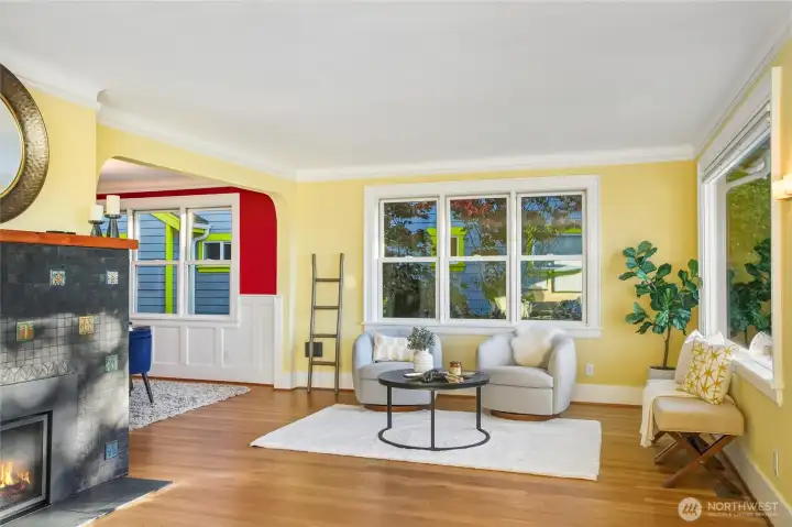 Additional seating, lounging or study.