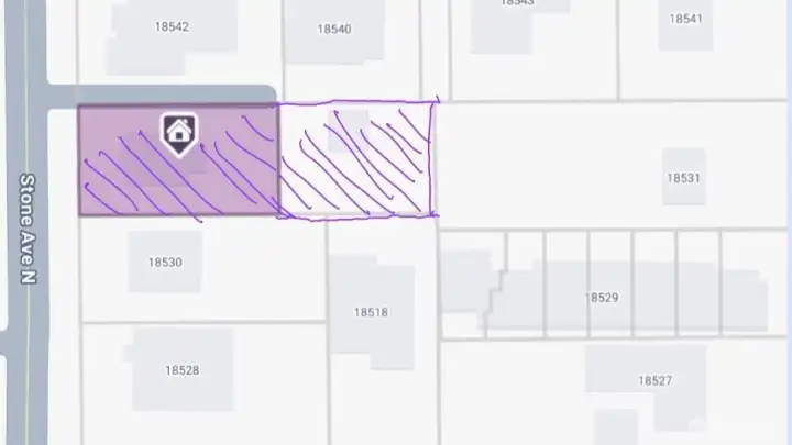 2 lots for sale- Built 9 townhomes?!