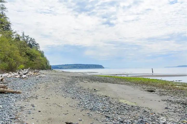 Private community beach.