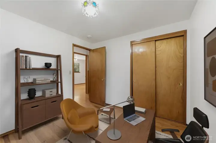 3rd bedroom makes a nice office, if you prefer.