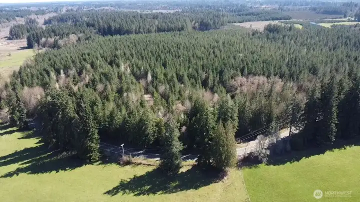 View of Property looking East