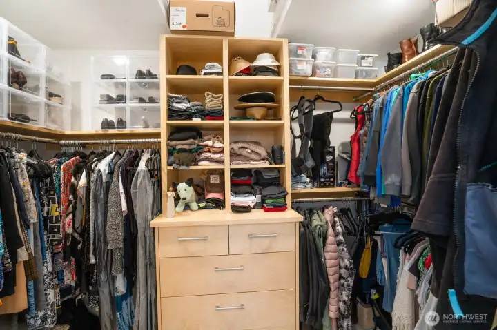 Primary Closet #1 in Main Home