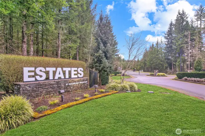 Gated community with pride-of-ownership