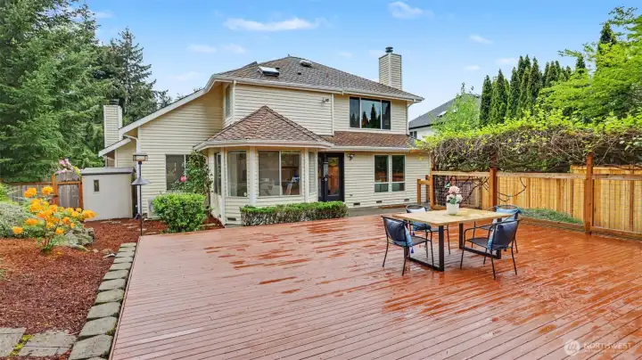 New fencing enhances privacy while creating a secure and polished outdoor space.