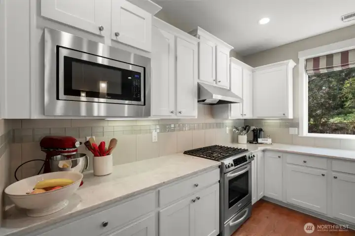 Stainless appliances