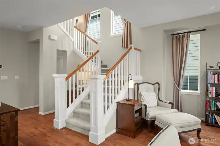 Grand staircase.