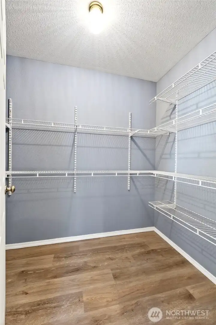 Massive walk in pantry.