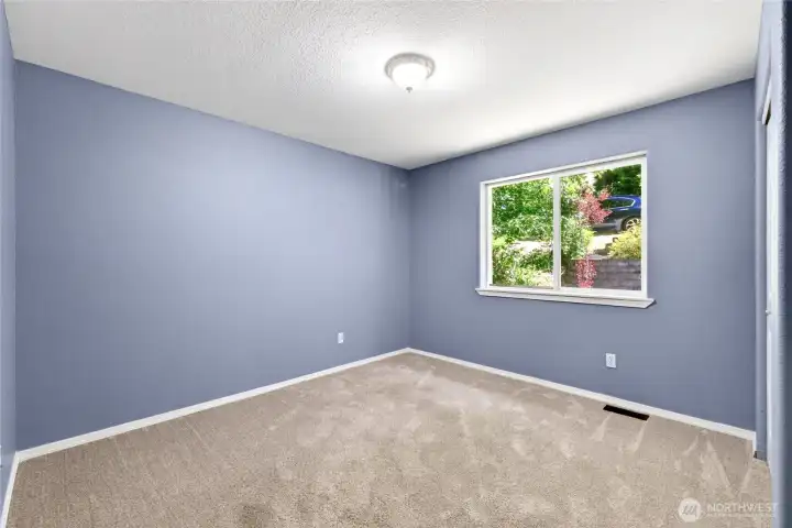 Oversized bedroom #3 upstairs.