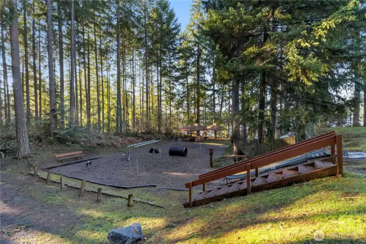 Play area.