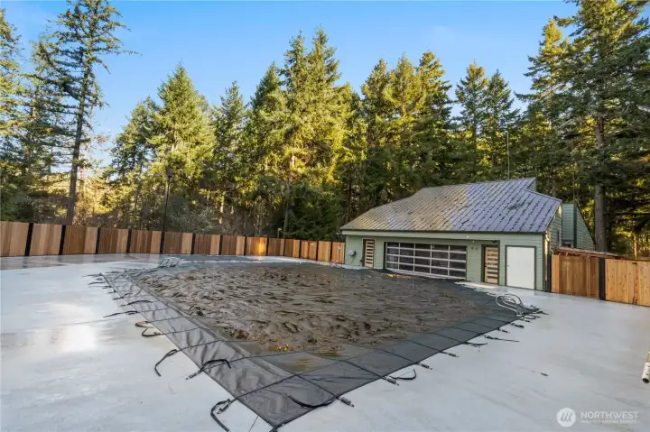Clearwood pool area.