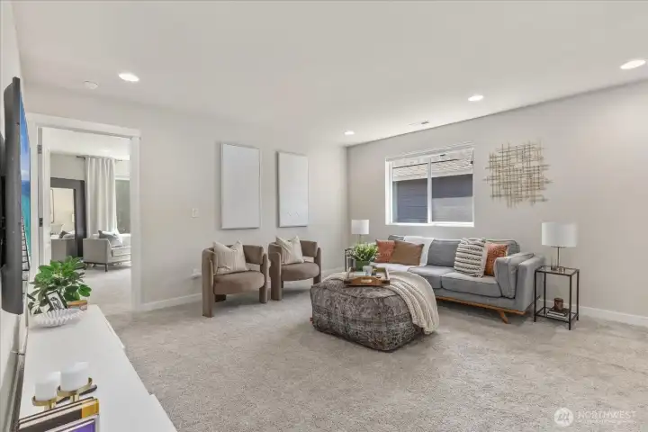 Upstairs Bonus Loft Space