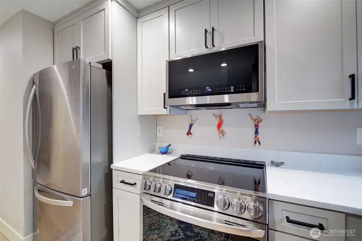 Stainless steel appliances