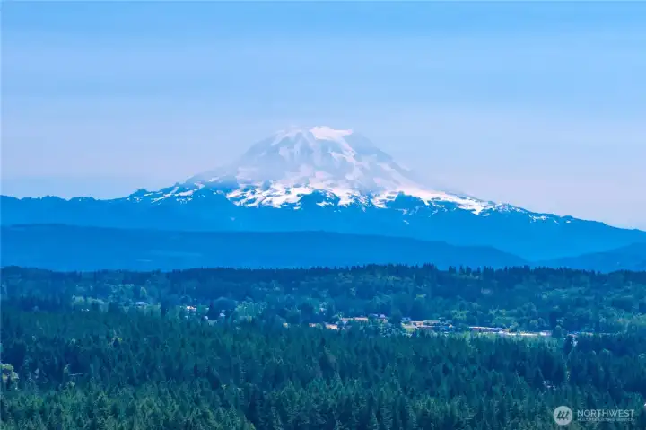 Neighborhood views of Mt. Rainier. Neighborhood views of Mt. Rainier.