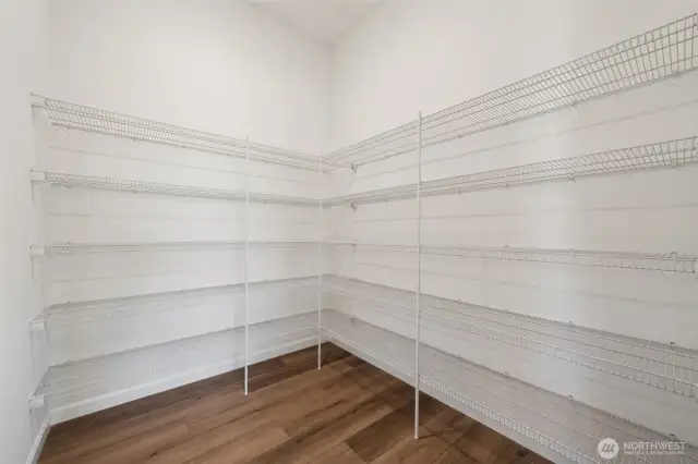 Actual home: pantry
