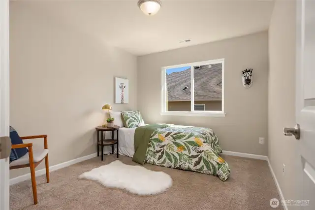 The third bedroom upstairs.