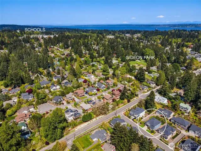 Asbury Court is close to parks and all levels of schools.