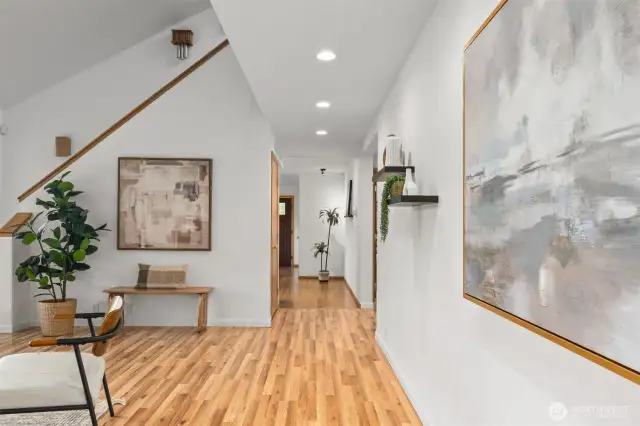 Unique layout is perfect for entertaining, hosting guests, and creating special memories.
