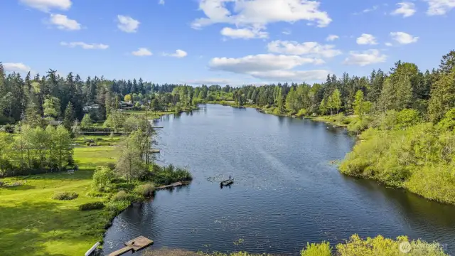 Lake Dolloff is a sought after peaceful location, just minutes to schools, shopping, and dining.