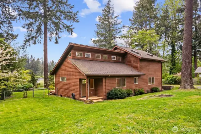 Enjoy pets and play in your fully gated and fenced yard.