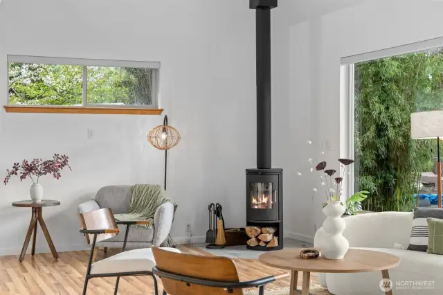 Cozy up by the fireside on cold winter nights with a cup of hot cocoa.