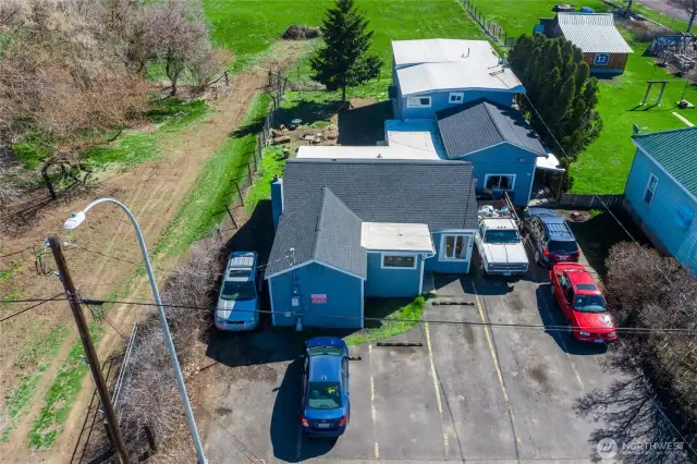 Ample parking for all tenants