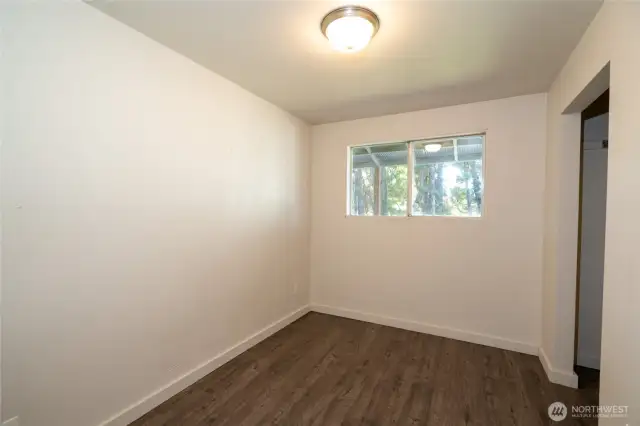 Unit #4 bedroom