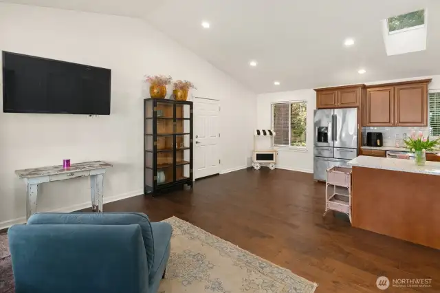 Living Room in DADU + open concept