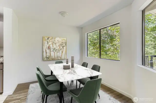 Dining Room-virtually staged