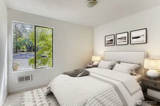 2nd Bedroom-virtually staged