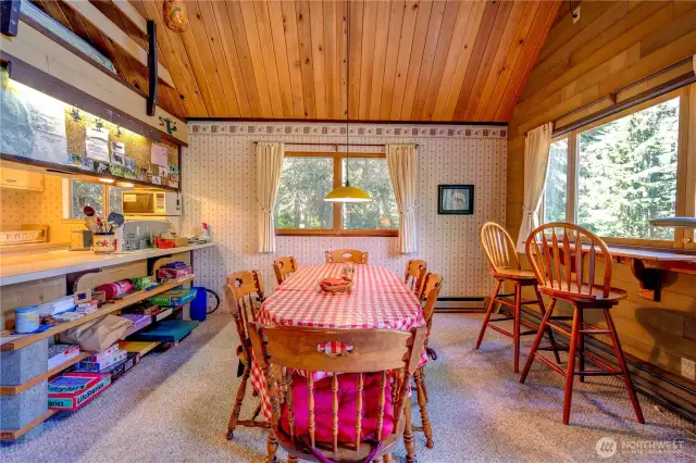 Main level dining and Kitchen