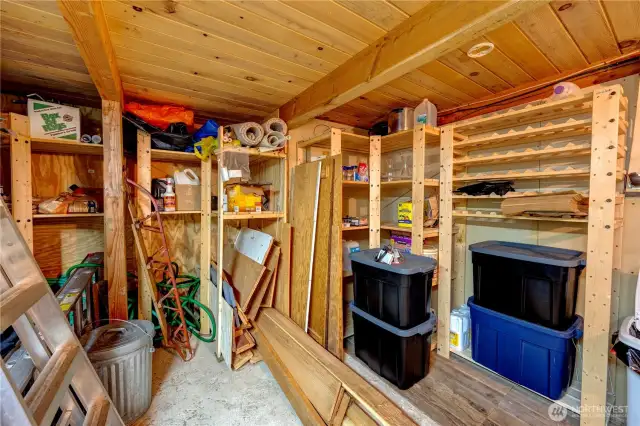 shop area lower level