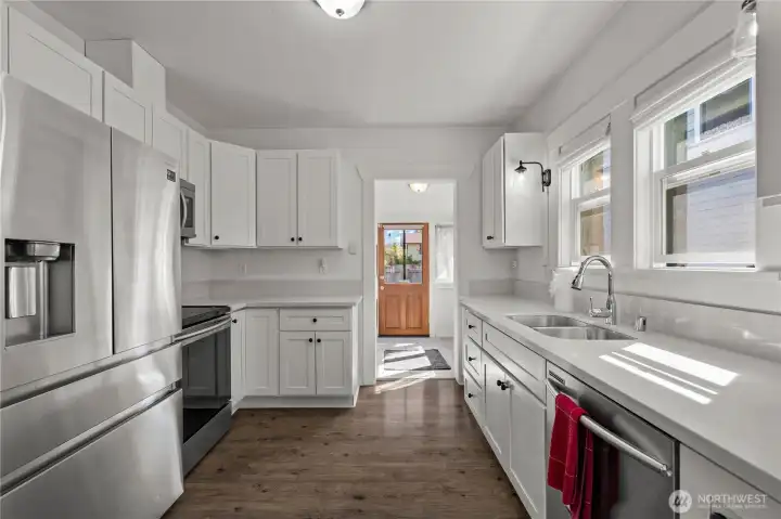 Kitchen + Back door