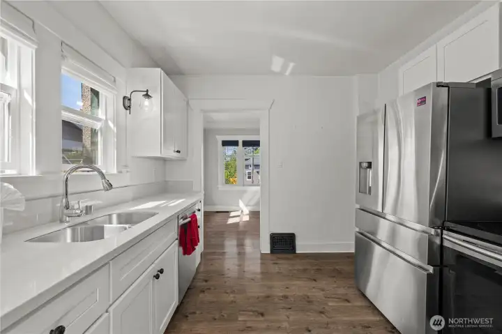 Kitchen + Dining room