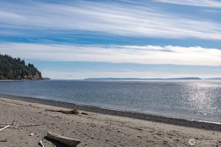 Stroll down to the water and soak up the island serenity.