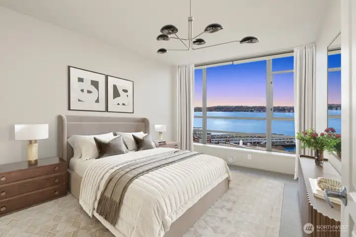 Virtually staged imagery